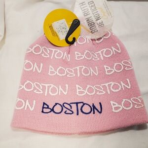 Robin Ruth Pink Boston Beanie New With Tags